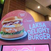 Laska Delight Burger x McDonald's 
