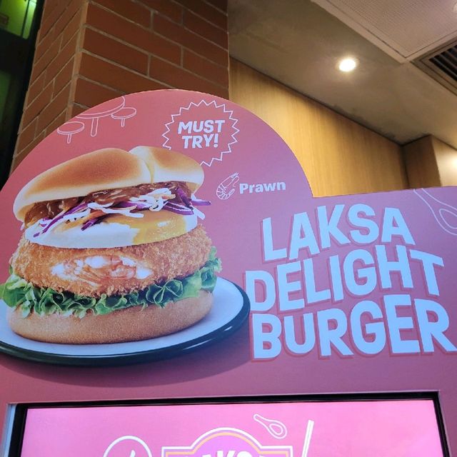 Laska Delight Burger x McDonald's 