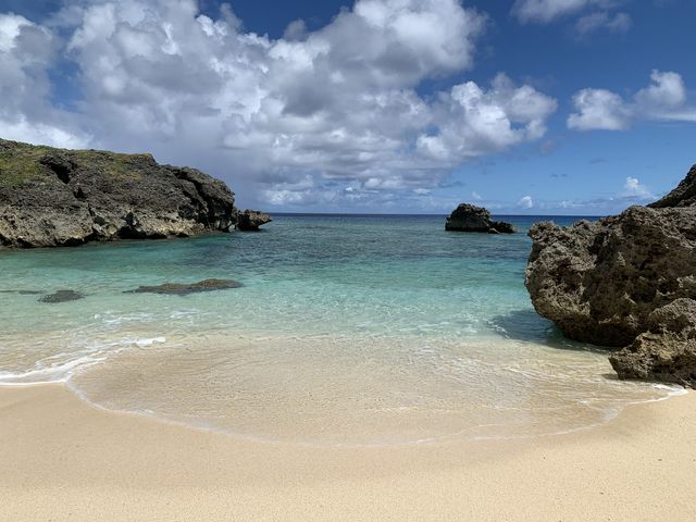 沖縄　離島旅行　日本最西端　与那国島の四畳半ビーチに感動❗️