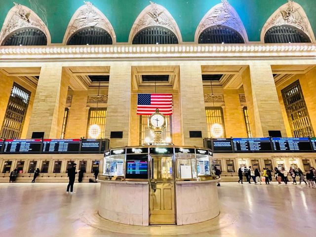 【New York】ゴシップガールの撮影地。グランドセルトラルステーション