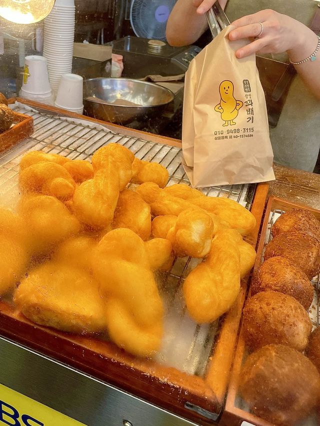 韓国🇰🇷広蔵市場で食い倒れ〜