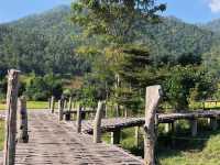 สะพานบุญโขกู้สุ่ย หมู่บ้านแพมบก ปาย
