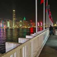 維多利亞港 ，璀璨夜景！東方之珠！