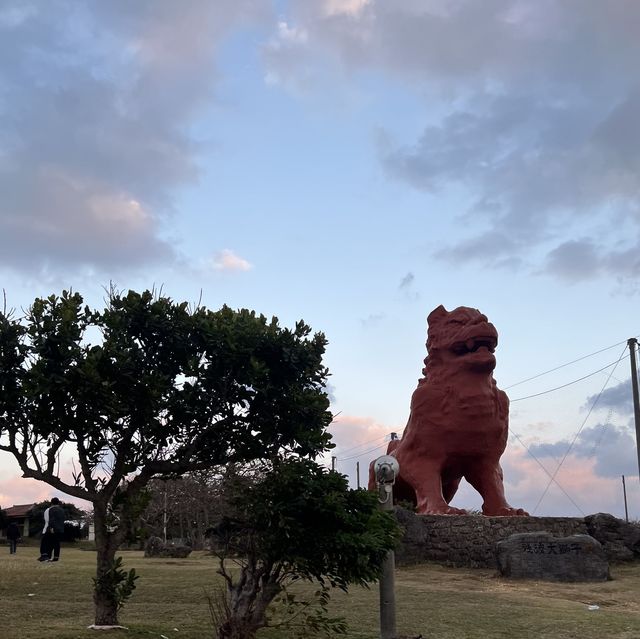 【沖縄･本島】絶景の夕陽スポット✨泡盛の名前にもなっている岬