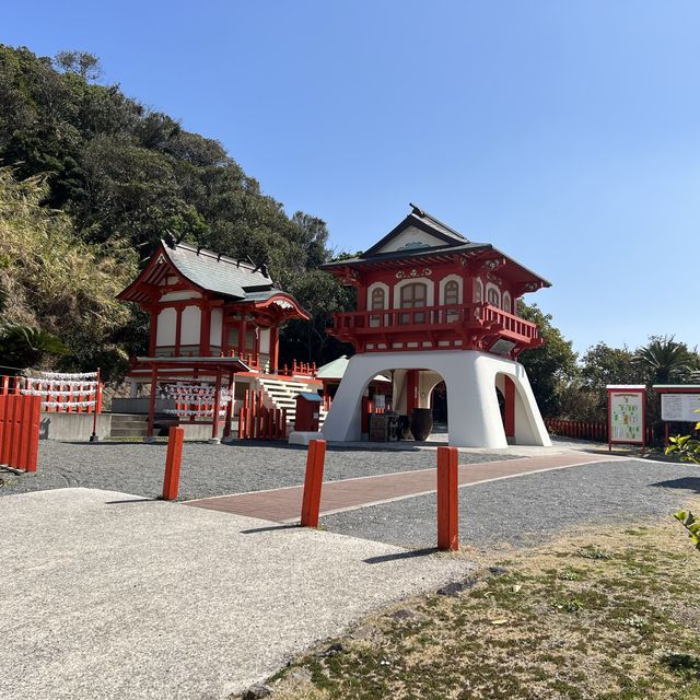 鹿児島県　長崎鼻　龍宮神社