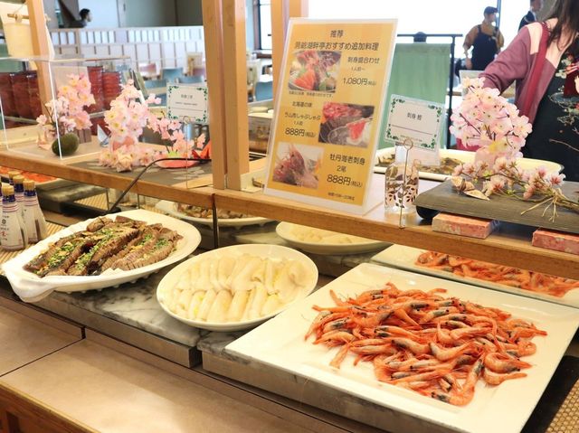 溫泉酒店超滿意自助晚餐