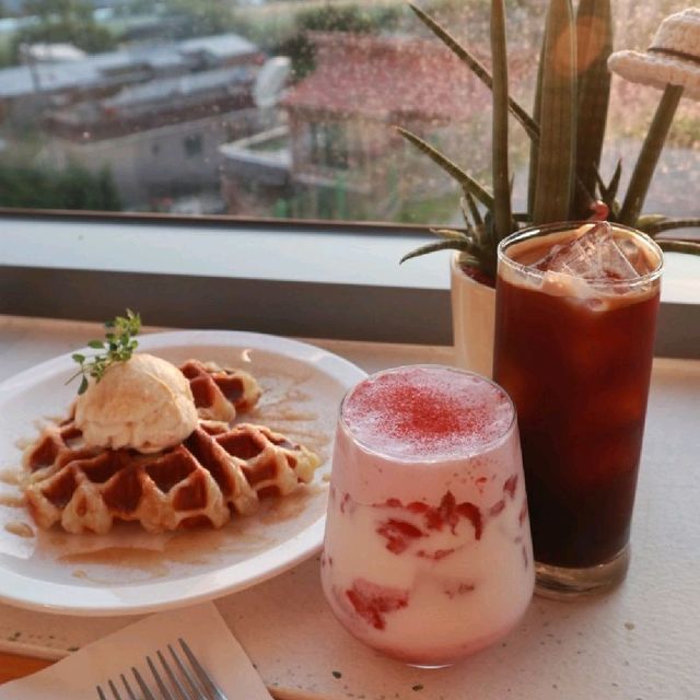 남양주 로그 노을이 예쁜 팔당 드라이브 카페 🌄