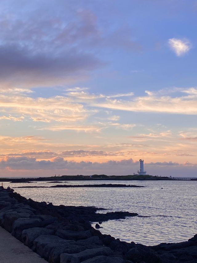 [제주도] 제주도 노을 스팟중 최고봉✨ 풍차와 노을의 조화