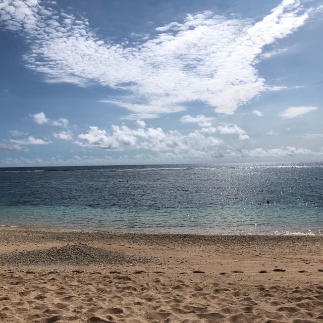 日本で1番　海がきれいな宮古島