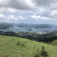 昂坪平原俯瞰整個西貢景色