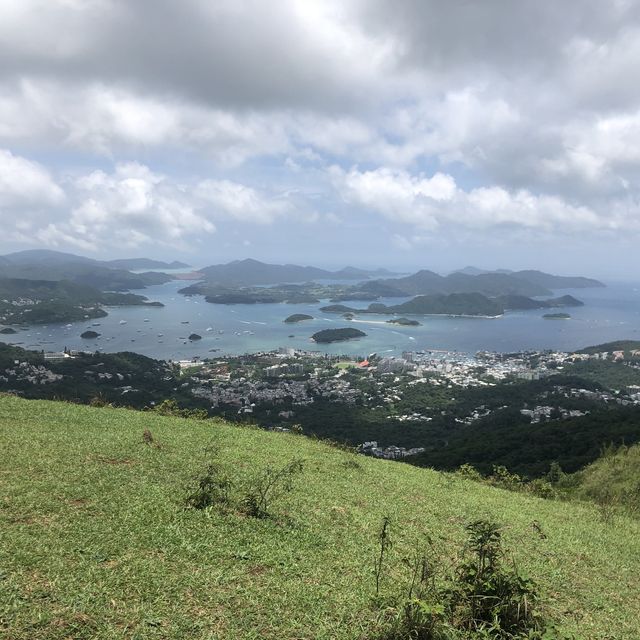 昂坪平原俯瞰整個西貢景色