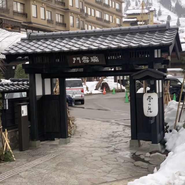 雪の花で過ごす休日