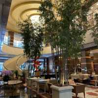 Conrad Singapore has a beautiful lobby 