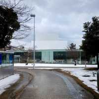 【石川】雪景色の金沢21世紀美術館