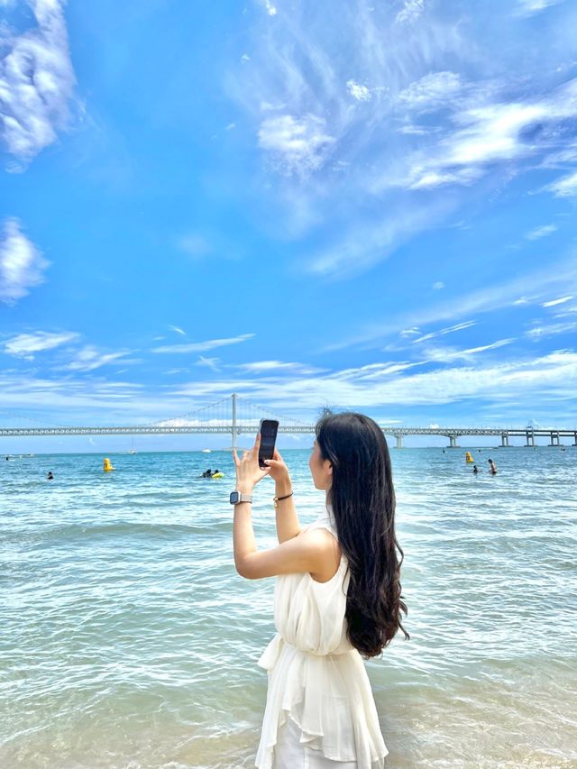 부산은 역시 광안리해수욕장!