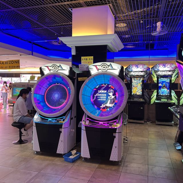 韓国/釜山【西面】大型ゲームセンター