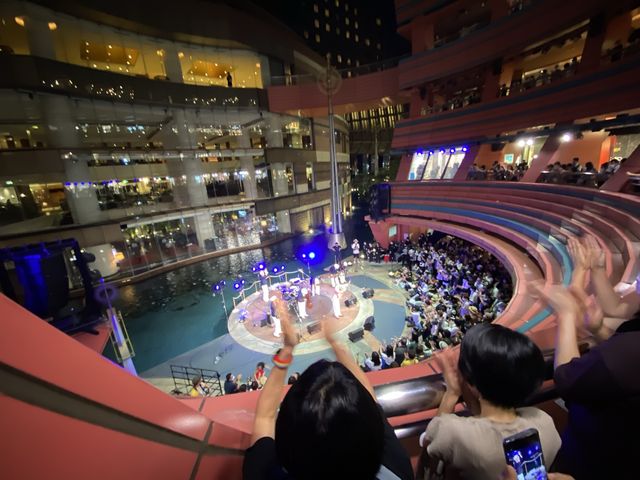 福岡中洲。秋の定番イベント『中洲jazz』(夜)