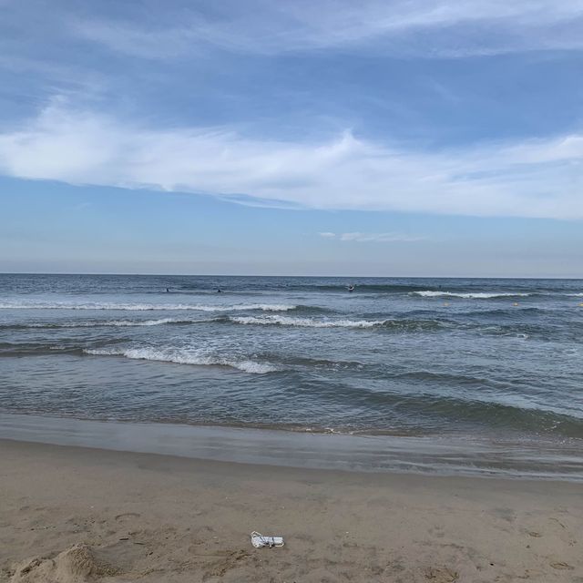 파도타기 명소 설악해수욕장 여름 최고 물놀이 장소🌊