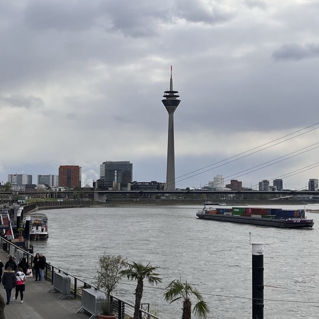 Stunning view on Düsseldorf! 