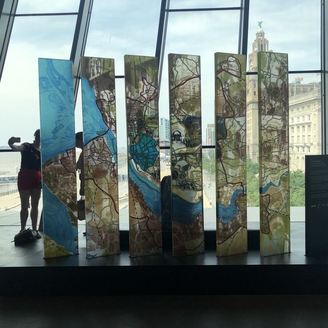 英國新建的最大的國家海濱博物館。The Museum of Liverpool