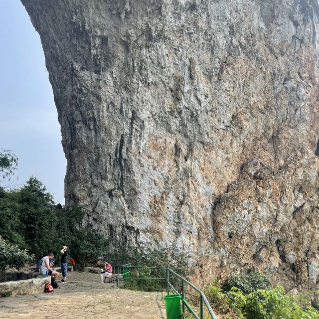Moon Hill, a short drive from Yangshuo