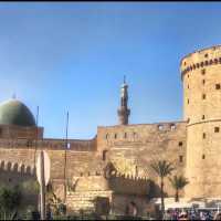 A view from Citadel to the Old Cairo