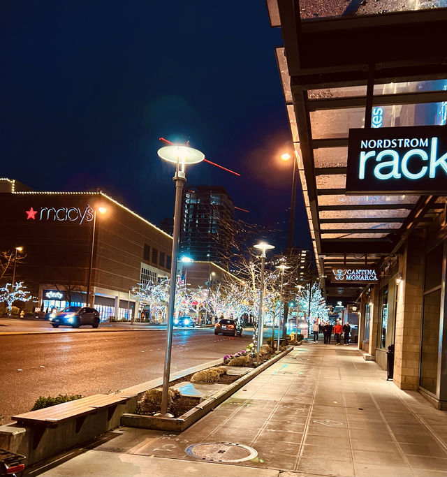 Seattle Bellevue is just at the dimly lit place.