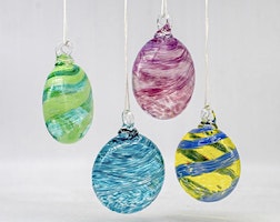 Suncatchers...Put on your sunglasses for these and the eclipse tomorrow! | Glass Arts Indiana