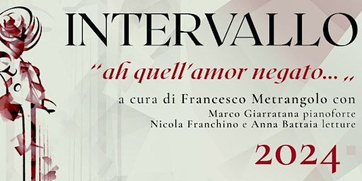 Intervallo // Paolo e Francesca | Tilane