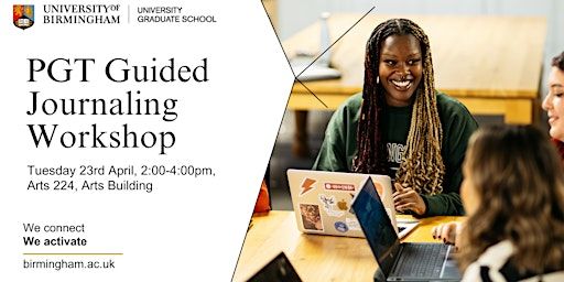 PGT Guided Journaling Workshop | Arts Building