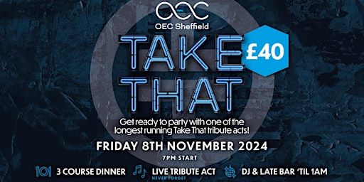Take That Tribute Show | The OEC Sheffield