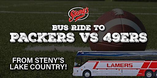 Steny's Lake Country Bus Ride to Lambeau - Packers vs 49ers! | Steny's Lake Country