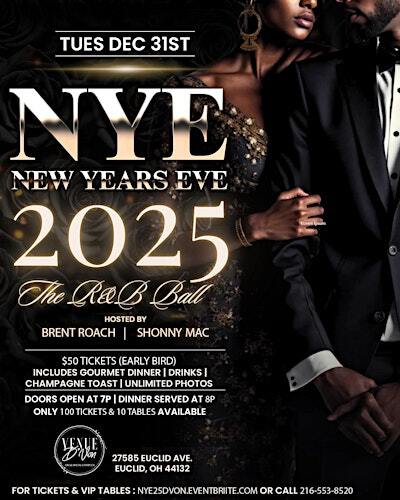 New Years Eve '25: The R&B Ball | Venue D'Von