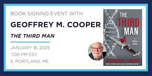 Geoffrey M. Cooper "The Third Man" Book Signing Event | Books-A-Million