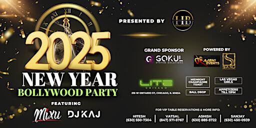 HB Entertainment Presents: NYE 2025 Bollywood Lite Chicago | LITE Chicago