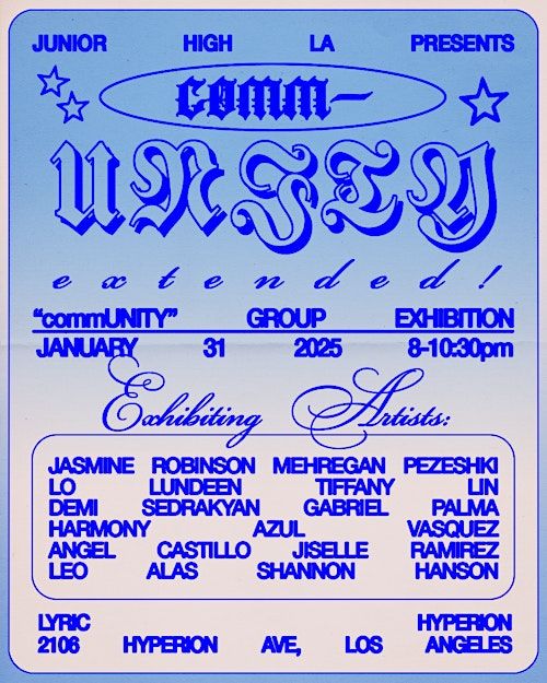 commUNITY extended | Lyric Hyperion Theater & Cafe