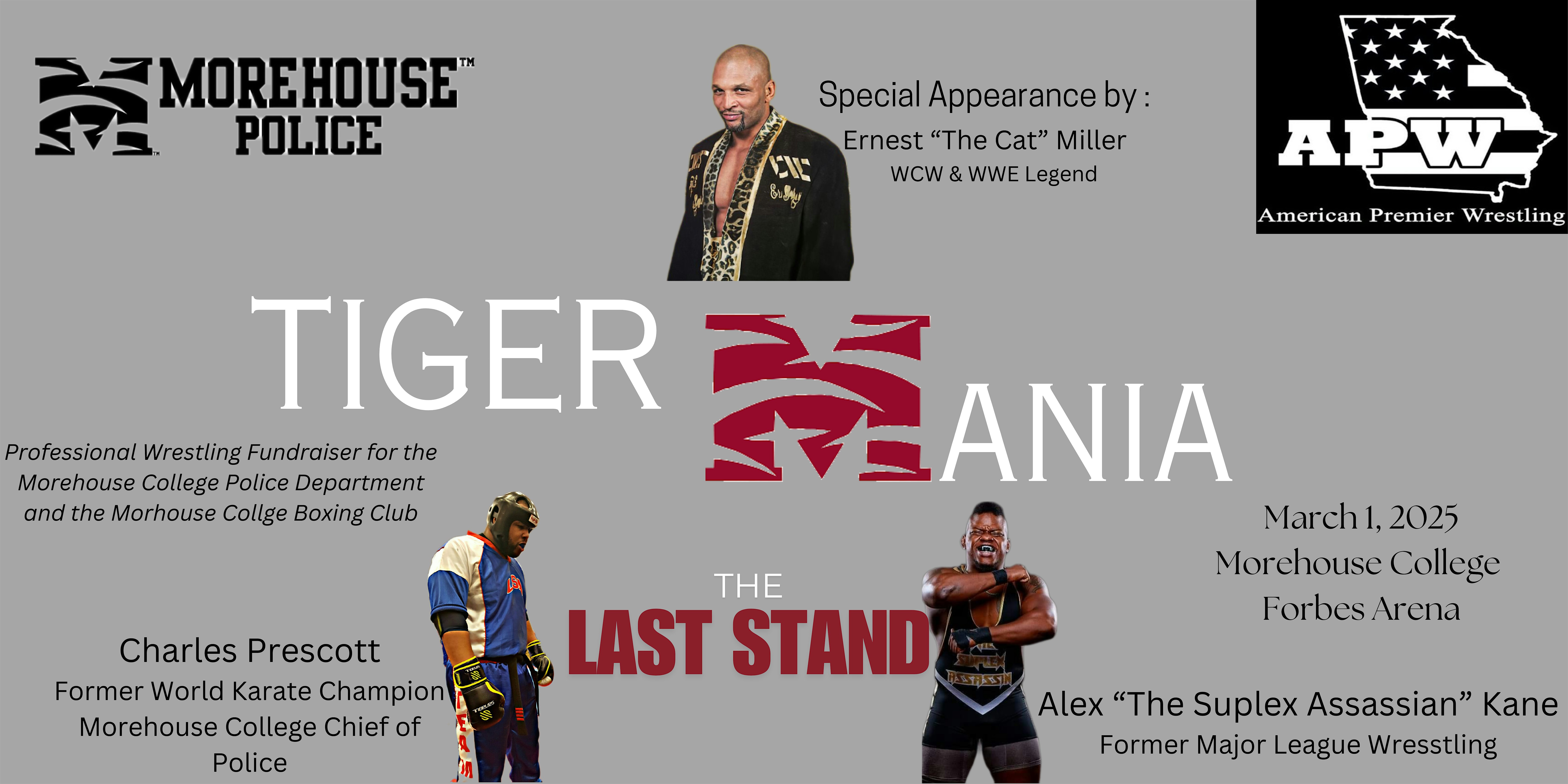 American Premier Wrestling's TigerMania: The Last Stand | Forbes Arena