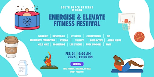 ENERGISE AND ELEVATE - Fitness Festival | South Beach Reserve