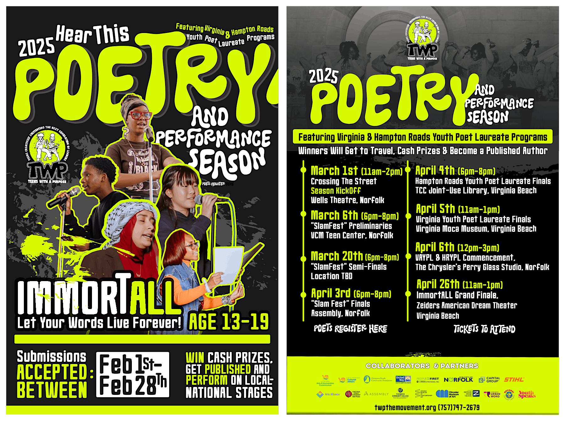 Slam Fest Preliminaries | Teens With a Purpose