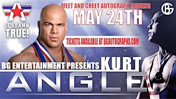 Kurt Angle In Store Autograph Signing Meet & Greet | BG Autographs by BG Entertainment