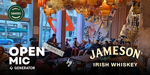 Open Mic Generator by Jameson | Generator Barcelona