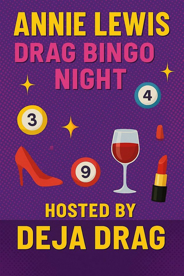 Annie Lewis Drag Bingo | Annie Lewis Winehouse