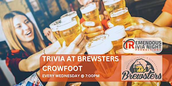 Calgary Brewster's Crowfoot Wednesdays @7:00pm | Brewsters Brewing Company and Restaurant - Crowfoot