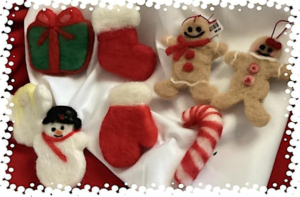 Needle Felt Christmas Ornament | Scarlett's Boutique & Home