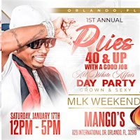 Plies “40 & Up With A Good Job” All White Affair Day Party Orlando Edition | Mango’s Tropical Cafe