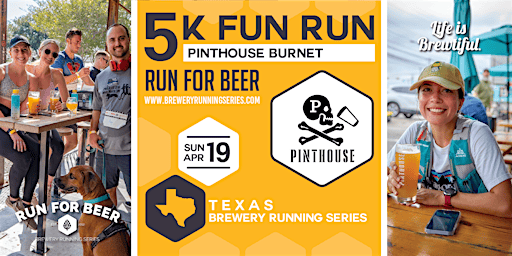 5k Beer Run x Pinthouse - Burnet | '25-'26 Texas Brewery Running Series | Pinthouse Pizza