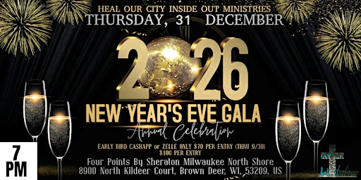 Annual New Years's Gala 2026 | Four Points by Sheraton Milwaukee North Shore