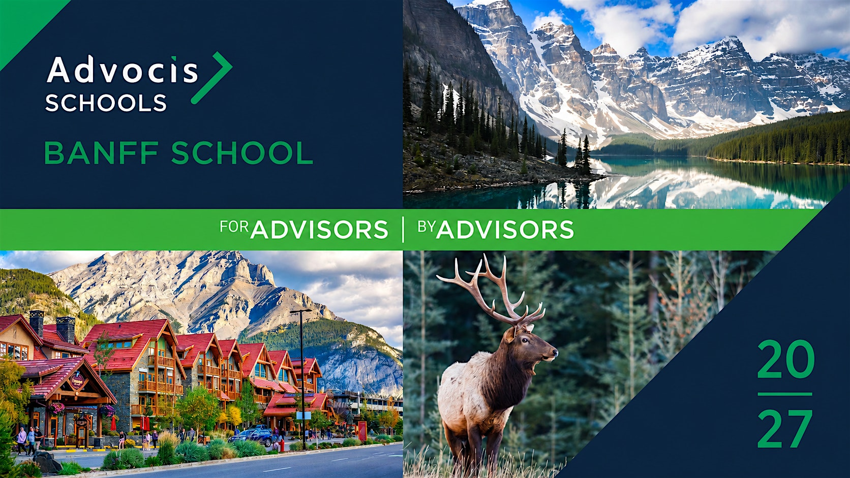 Advocis National School: Banff 2027 Registration | Banff Centre for Arts and Creativity