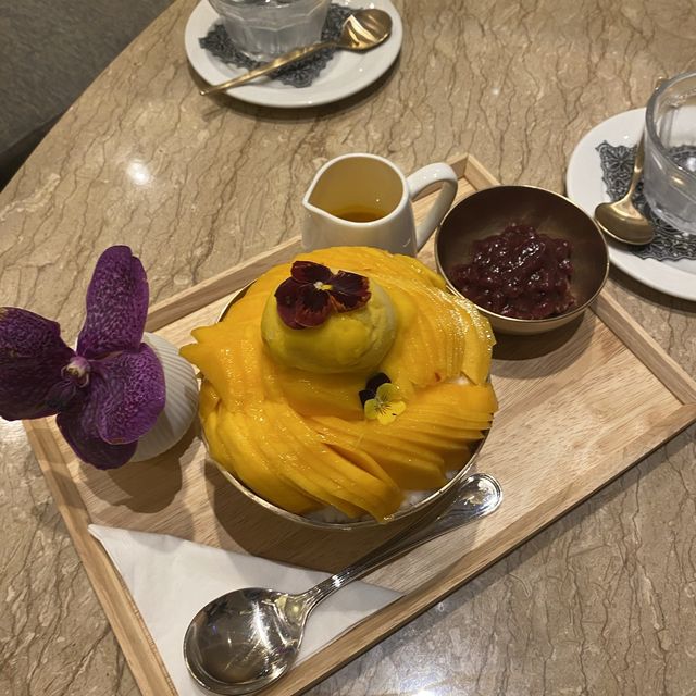 망고빙수 맛집, 롯데호텔 부산