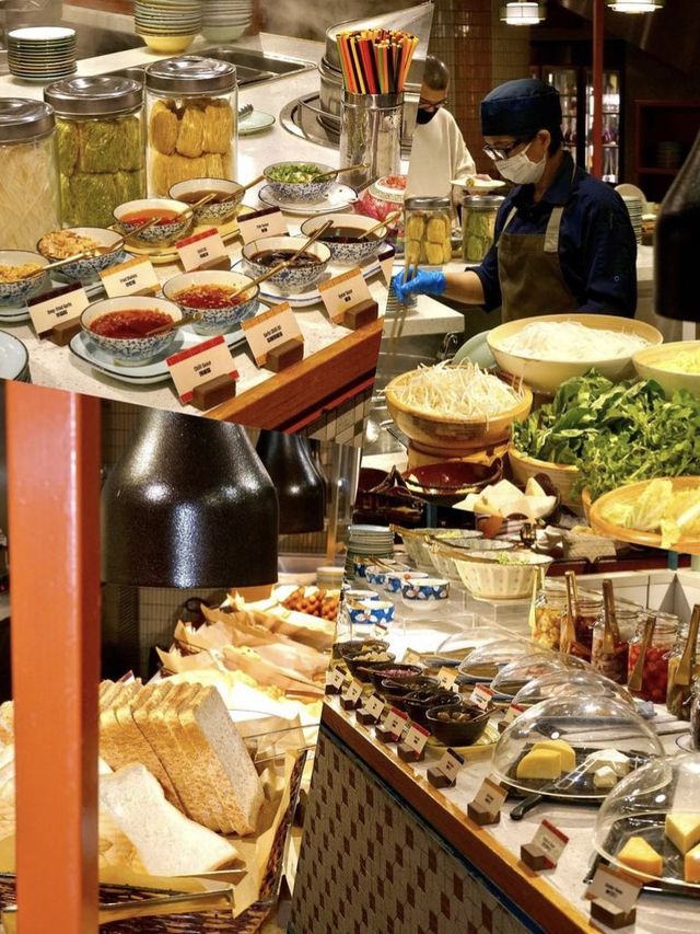 性價比高自助餐，逸東早餐超晒班